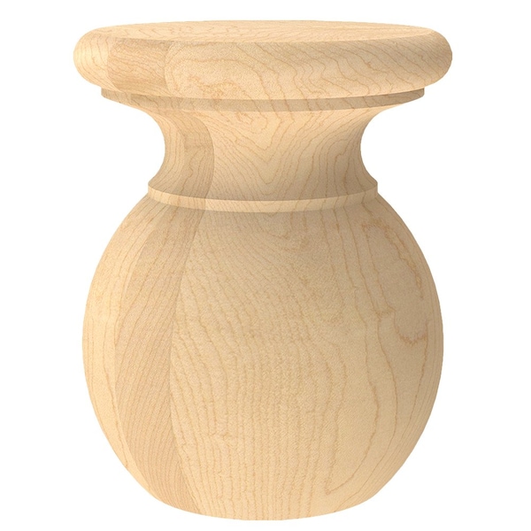 Designs Of Distinction Classic Bun Foot - Hard Maple 01705310HM1 - main